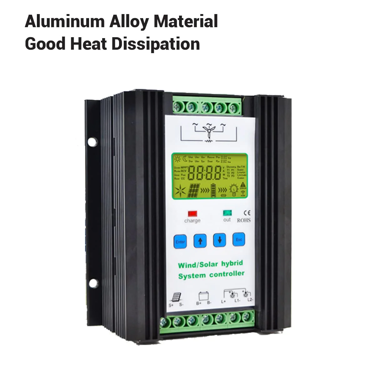 iSunergy - 1000W Wind Solar Hybrid Charge Controller - Image 6