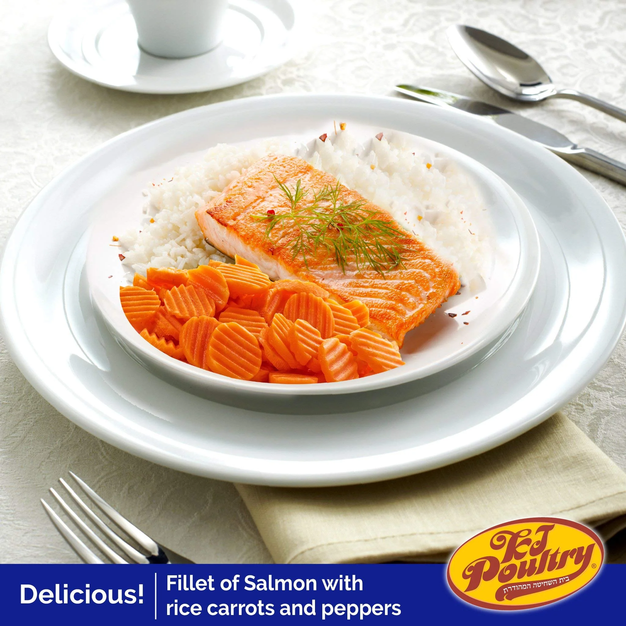 KJ Poultry Kosher Salmon Fillet Fish - 6 Pack - Image 2