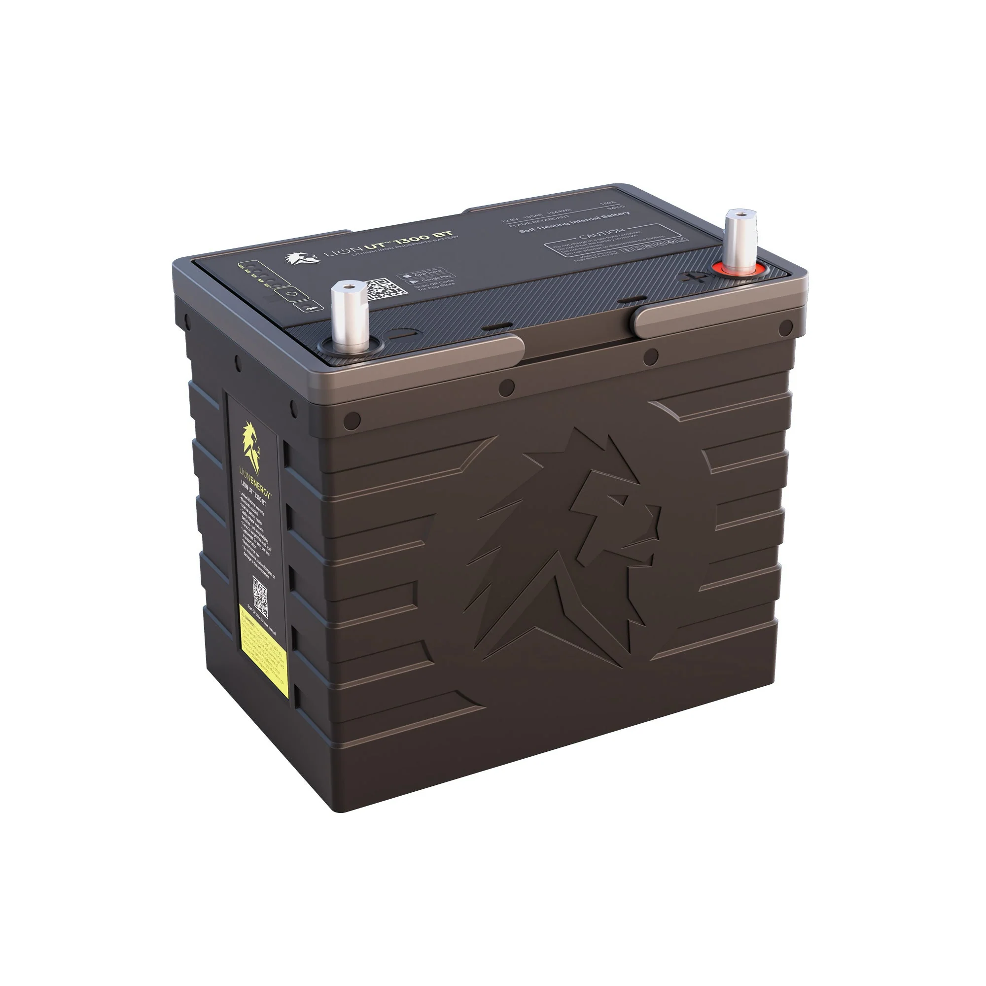 Lion UT 1300 BT Battery (12V, 105Ah, LiFePO4) - Image 2