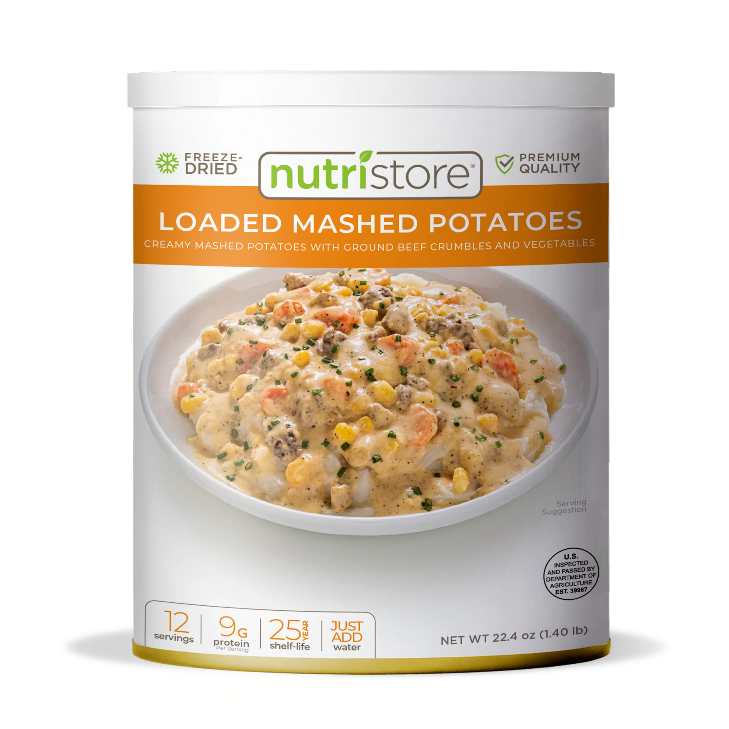 Loaded Mashed Potatoes Freeze Dried - #10 Can