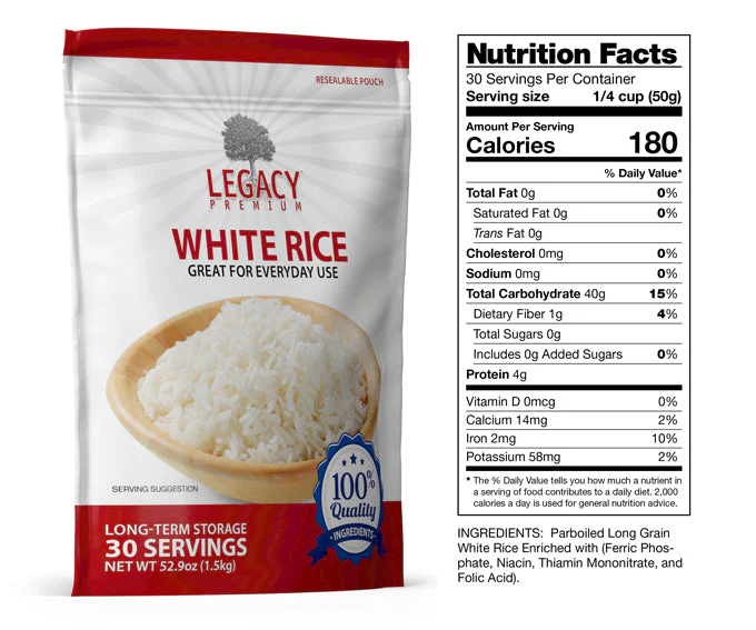 Long Shelf Life Parboiled White Rice - Image 3