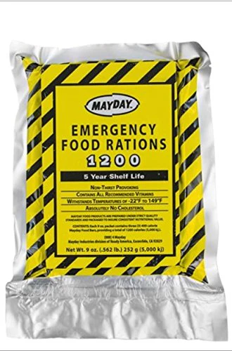 Mayday Emergency Food Bars, 1200 Calorie Meal Replacement Bars Apple Cinnamon, 36 Pack 1200 Calories - Image 2
