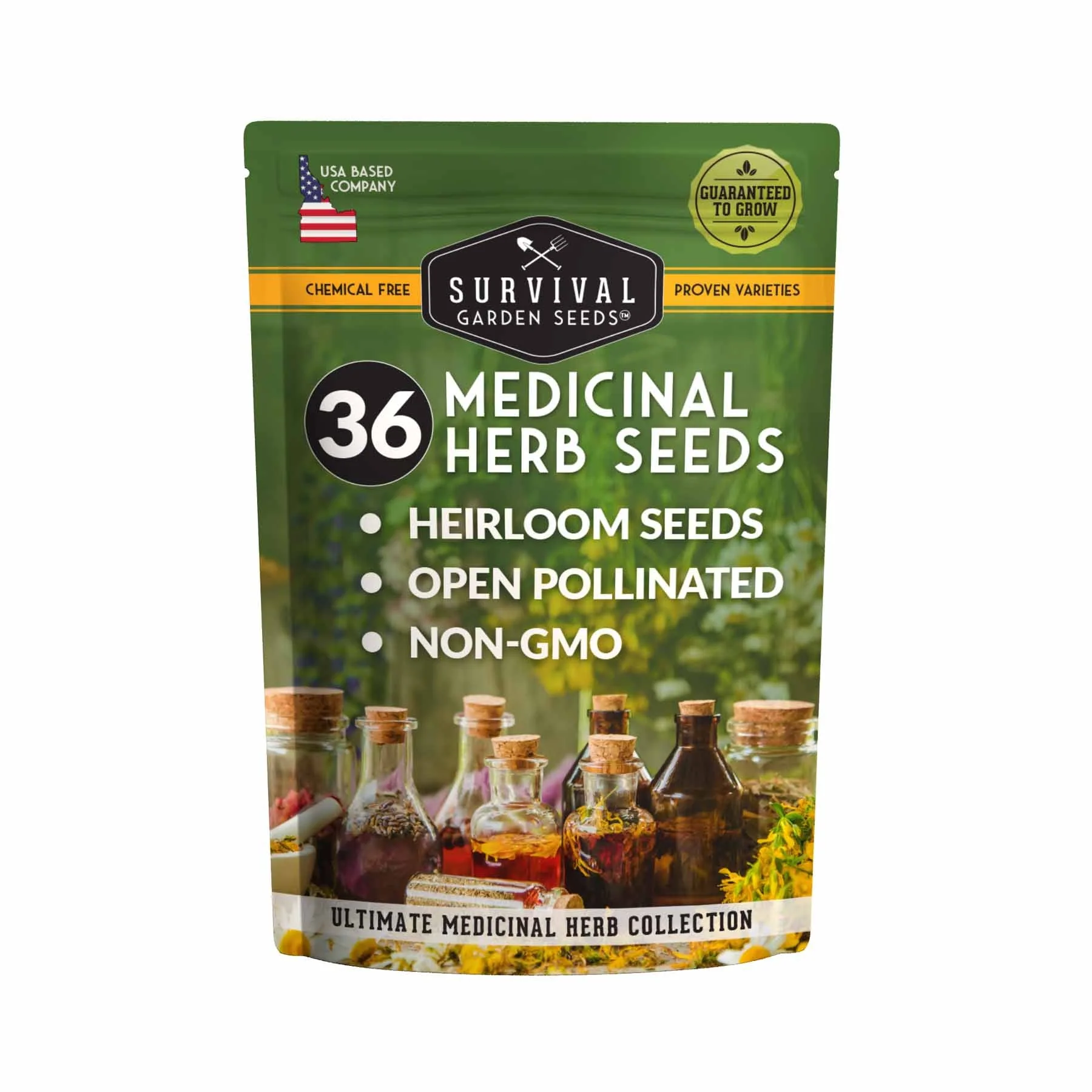 Medicinal Herb Garden - 36 Heirloom Seed Varieties for a Wellness Garden - Image 3