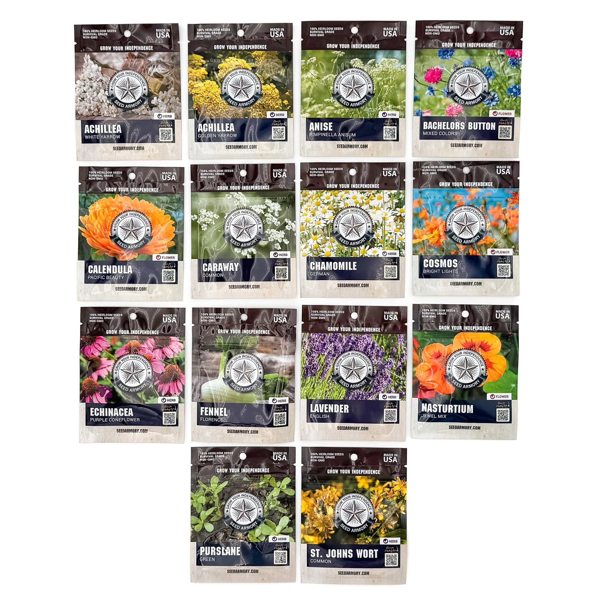 Medicinal Survival Seed Vault - 14 Varieties - Image 3
