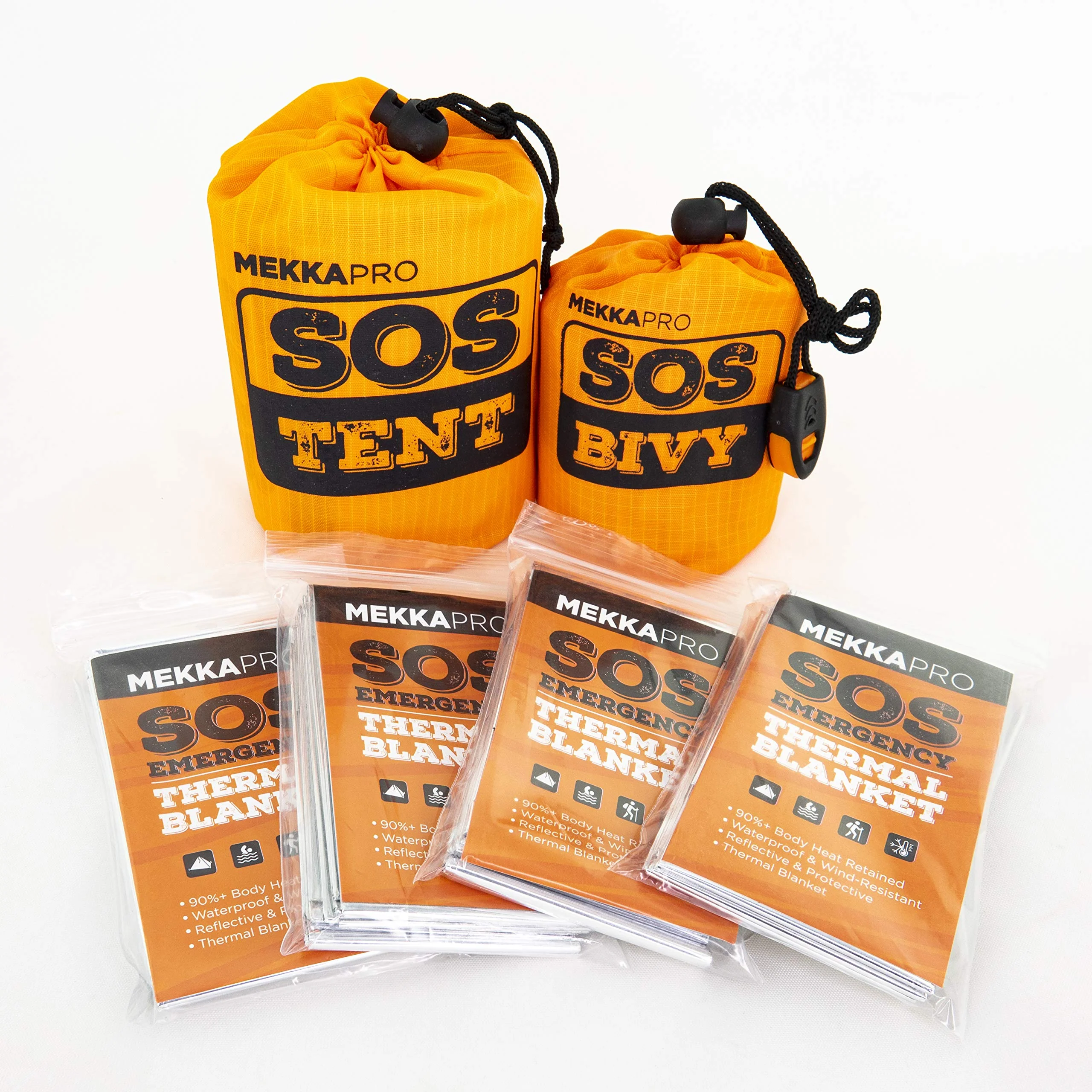 MekkaPro - SOS Bivy Sleeping Bag with Survival Whistle - Image 8
