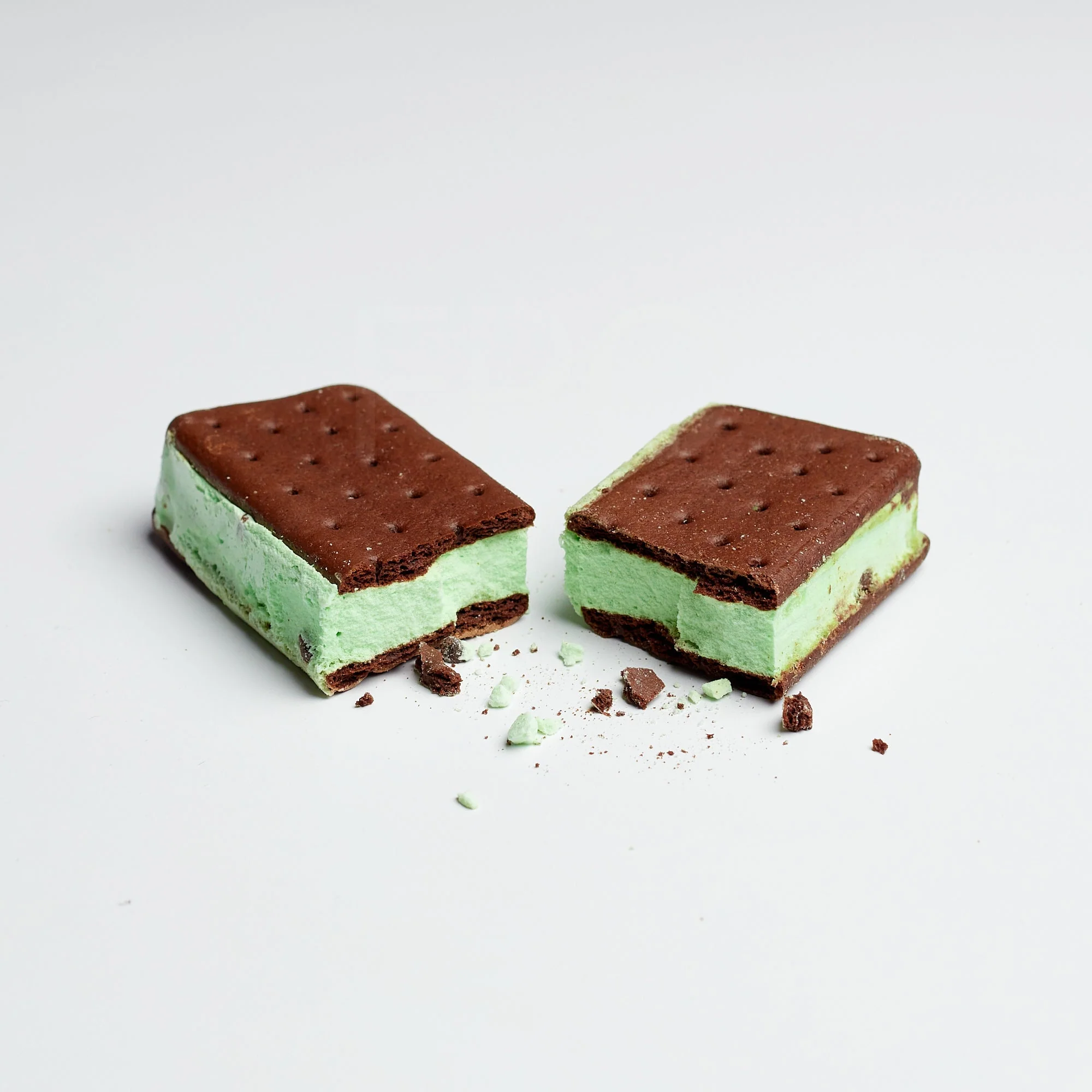 Mint Chocolate Chip Ice Cream Sandwich - Image 2