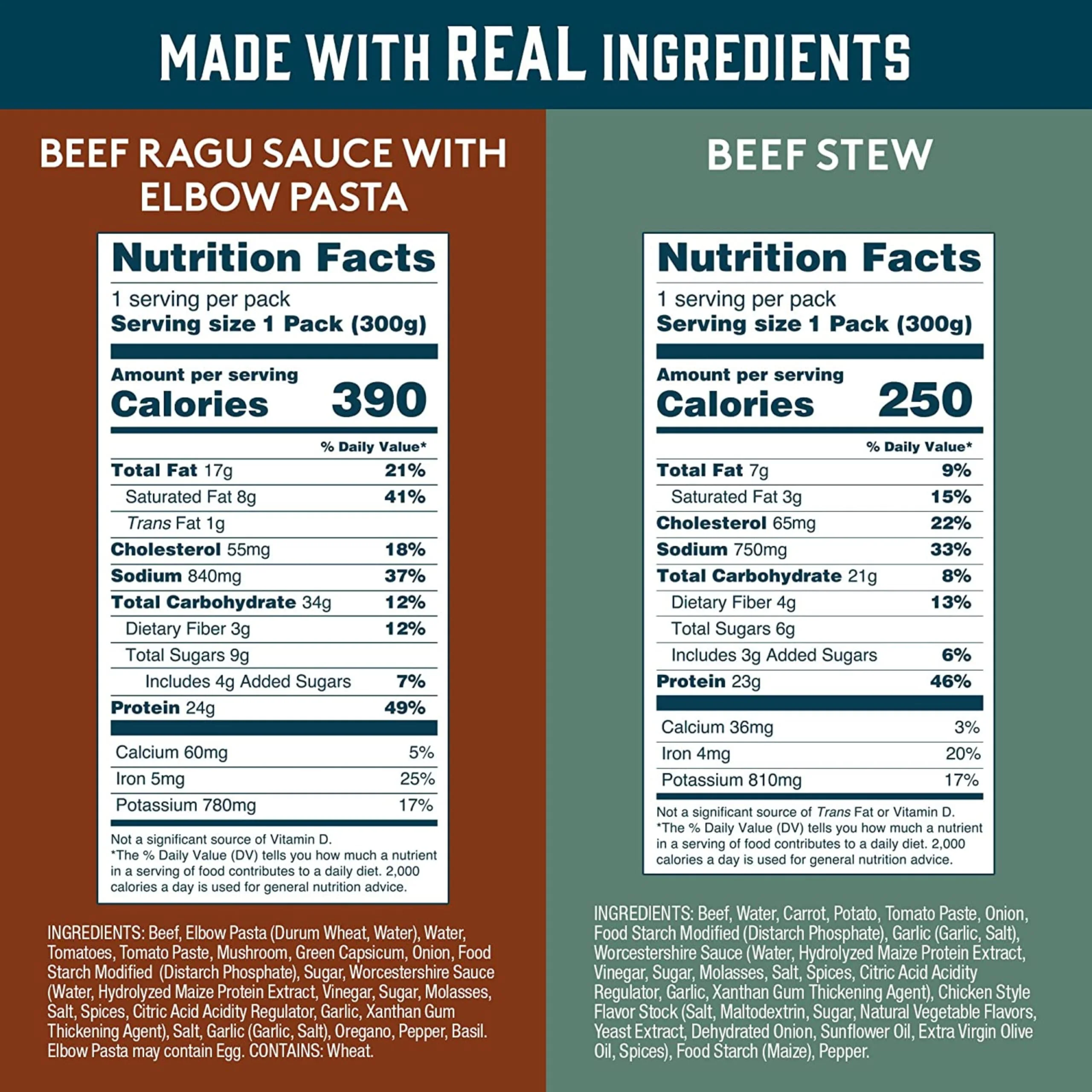 Moana - Beef Ragu Sauce with Pasta Pouch - 5 Pack + Beef Stew Pouch - 5 Pack - Image 6