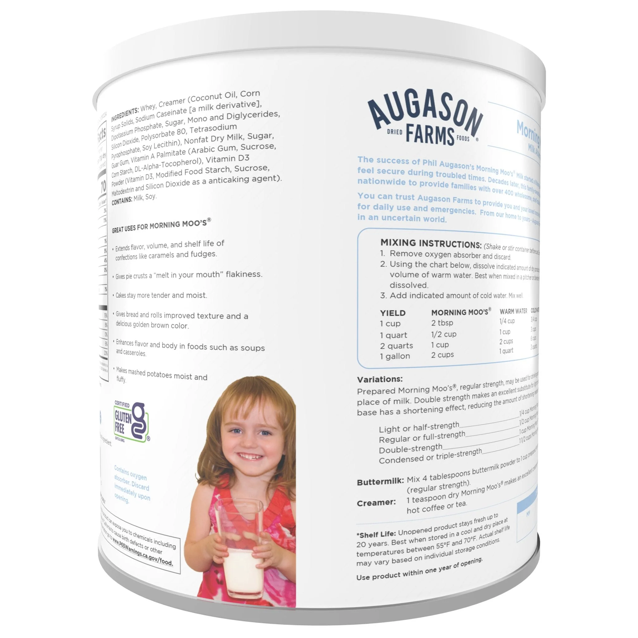 Morning Moo's Milk Alternative Can, 93 Servings - Image 2