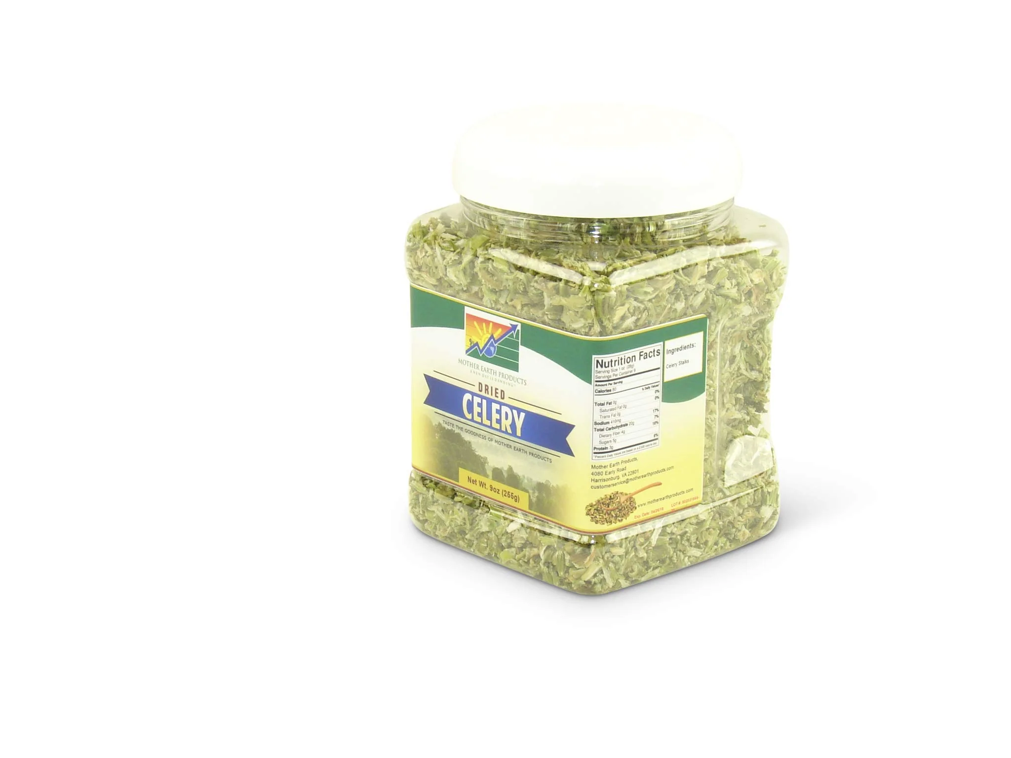 Mother Earth Products - Dried Crosscut Celery - Quart Jar - Image 4