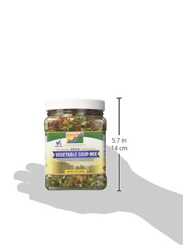 Mother Earth Products - Dried Vegetable Soup Mix - Quart Jar - Image 4