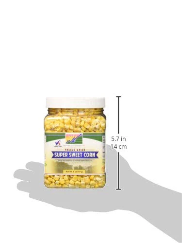 Mother Earth Products - Super Sweet Freeze-Dried Corn - Quart Jar - Image 3
