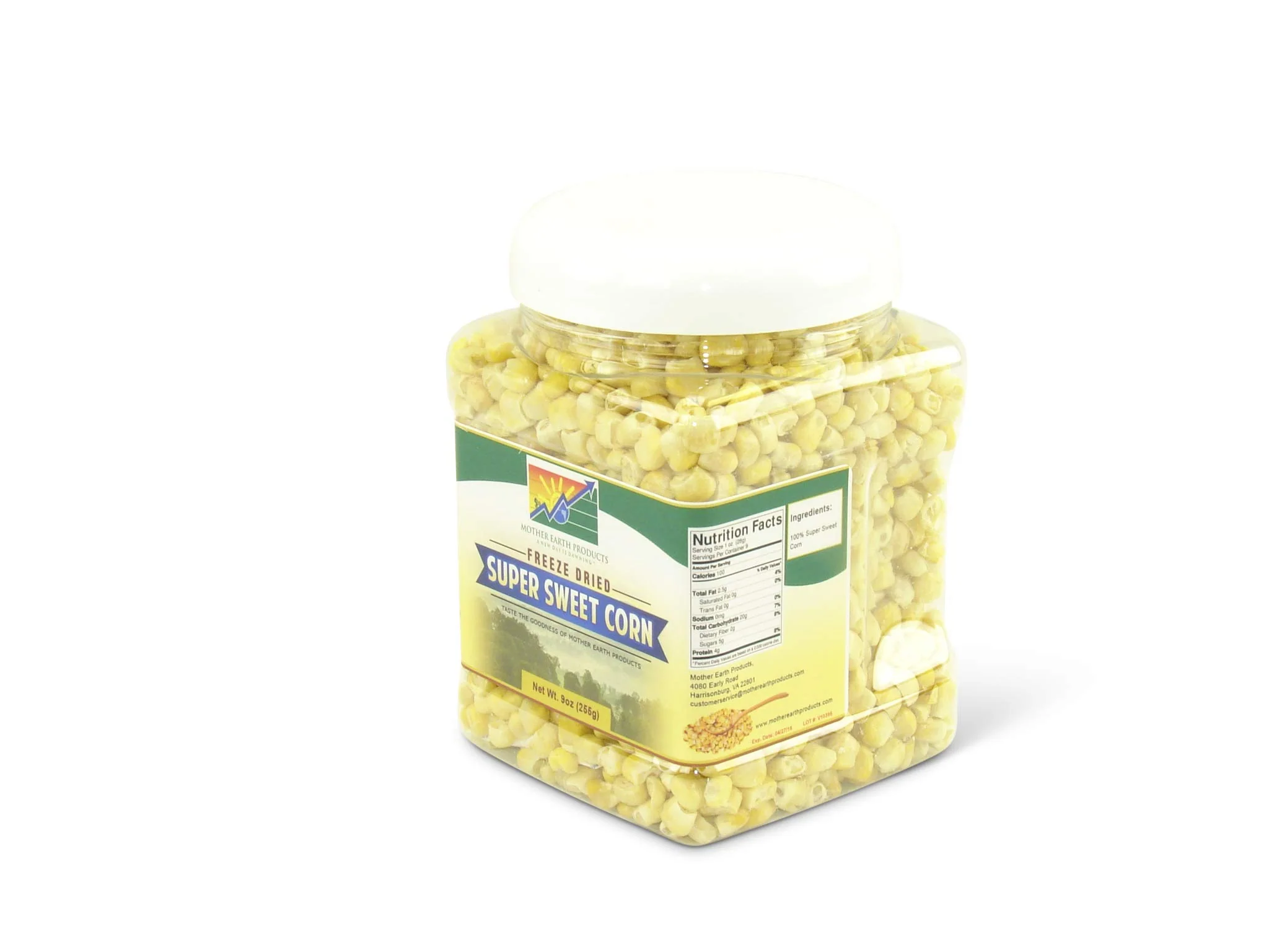 Mother Earth Products - Super Sweet Freeze-Dried Corn - Quart Jar - Image 6