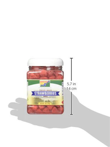 Mother Earth Products - Freeze-Dried Whole Strawberries - Quart Jar - Image 3