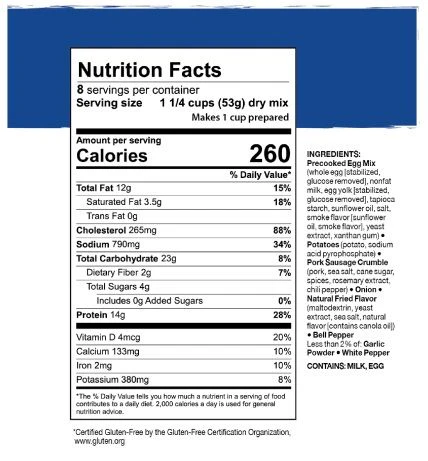 Mountain House - Breakfast Skillet #10 can (8 Servings) - Image 3