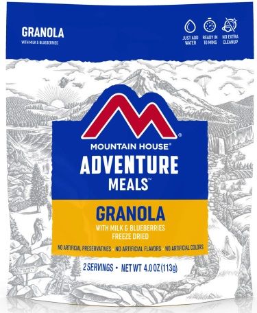 Mountain House - Granola W/ Blueberries & Milk Mylar Pouch - Image 2
