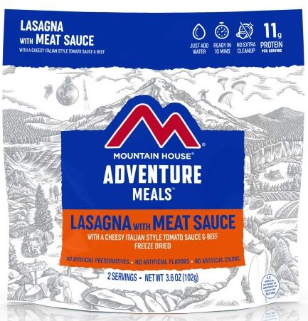 Mountain House - Lasagna W/ Meat Sauce Mylar Pouch - Image 2