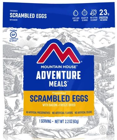 Mountain House - Scrambled Eggs W/ Bacon Mylar Pouch - Image 2