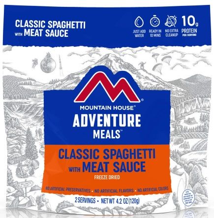 Mountain House - Spaghetti W/ Meat Sauce Mylar Pouch - Image 2