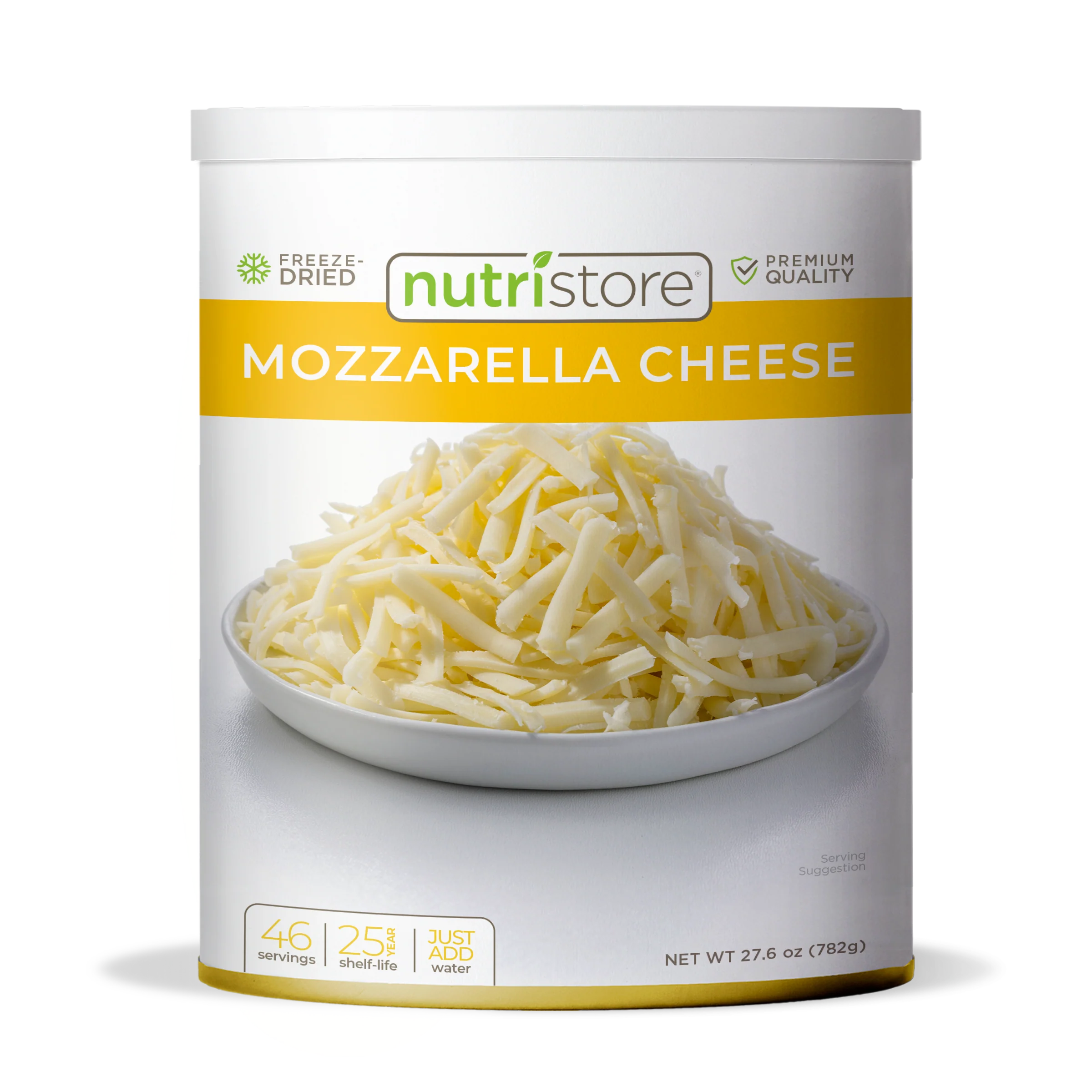 Mozzarella Cheese Freeze Dried - #10 Can