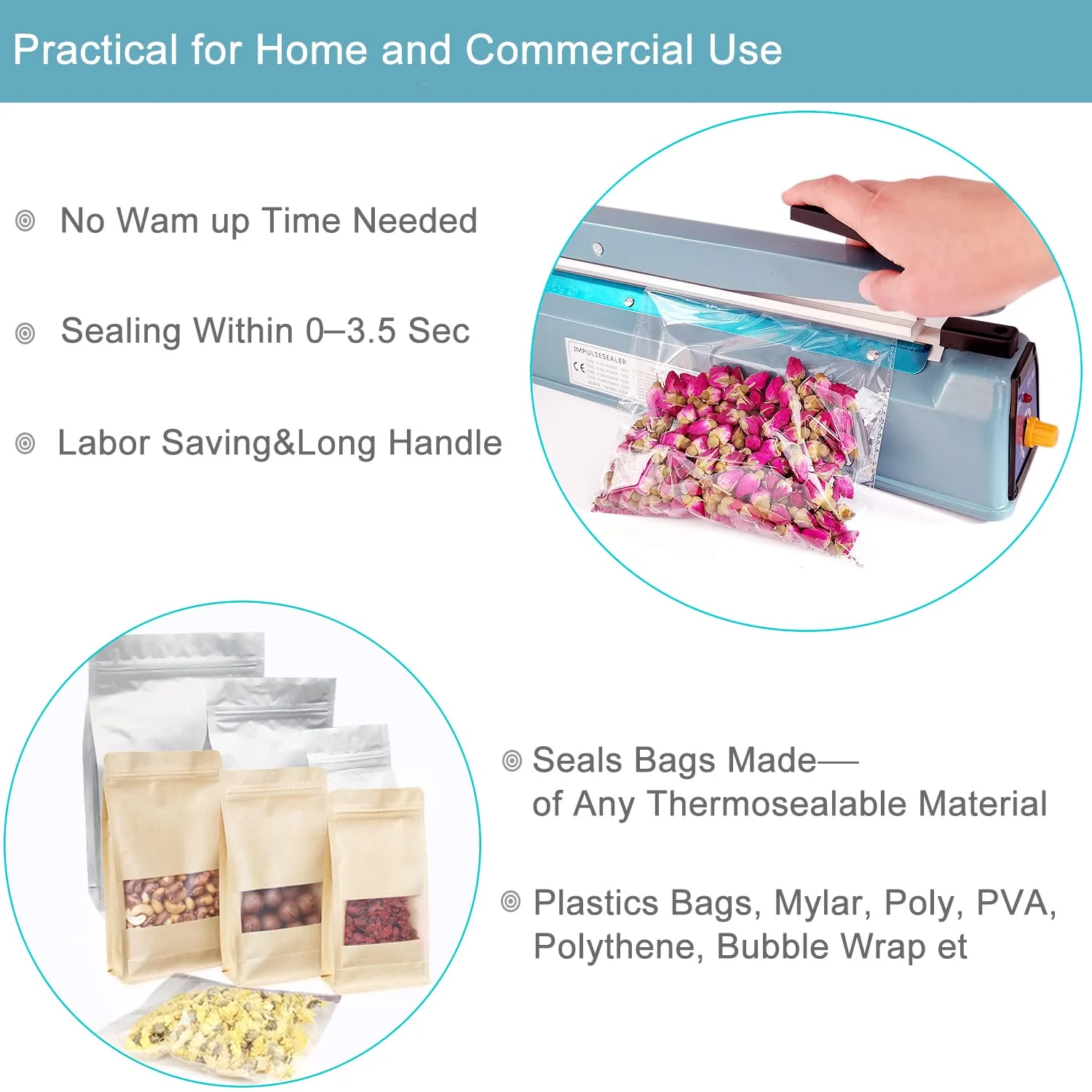 Mylar Outlet 16" Impulse Sealer - Image 4