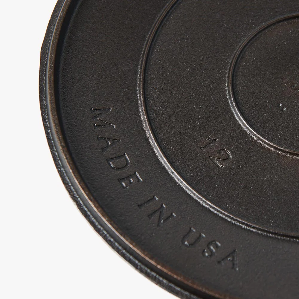 No.12 Cast Iron Skillet Lid - Image 5