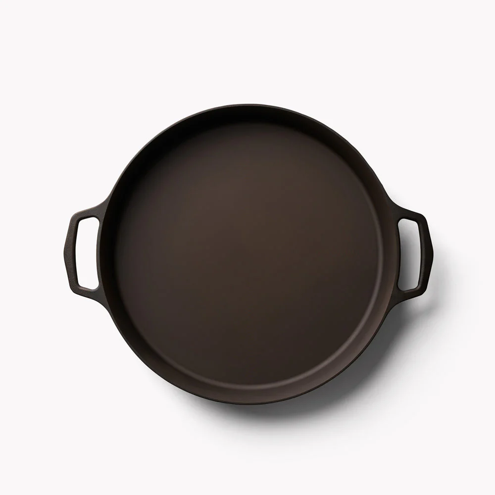 No.16 Double-Handled Cast Iron Skillet - Image 4