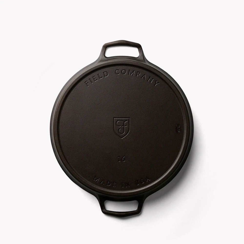 No.16 Double-Handled Cast Iron Skillet - Image 6