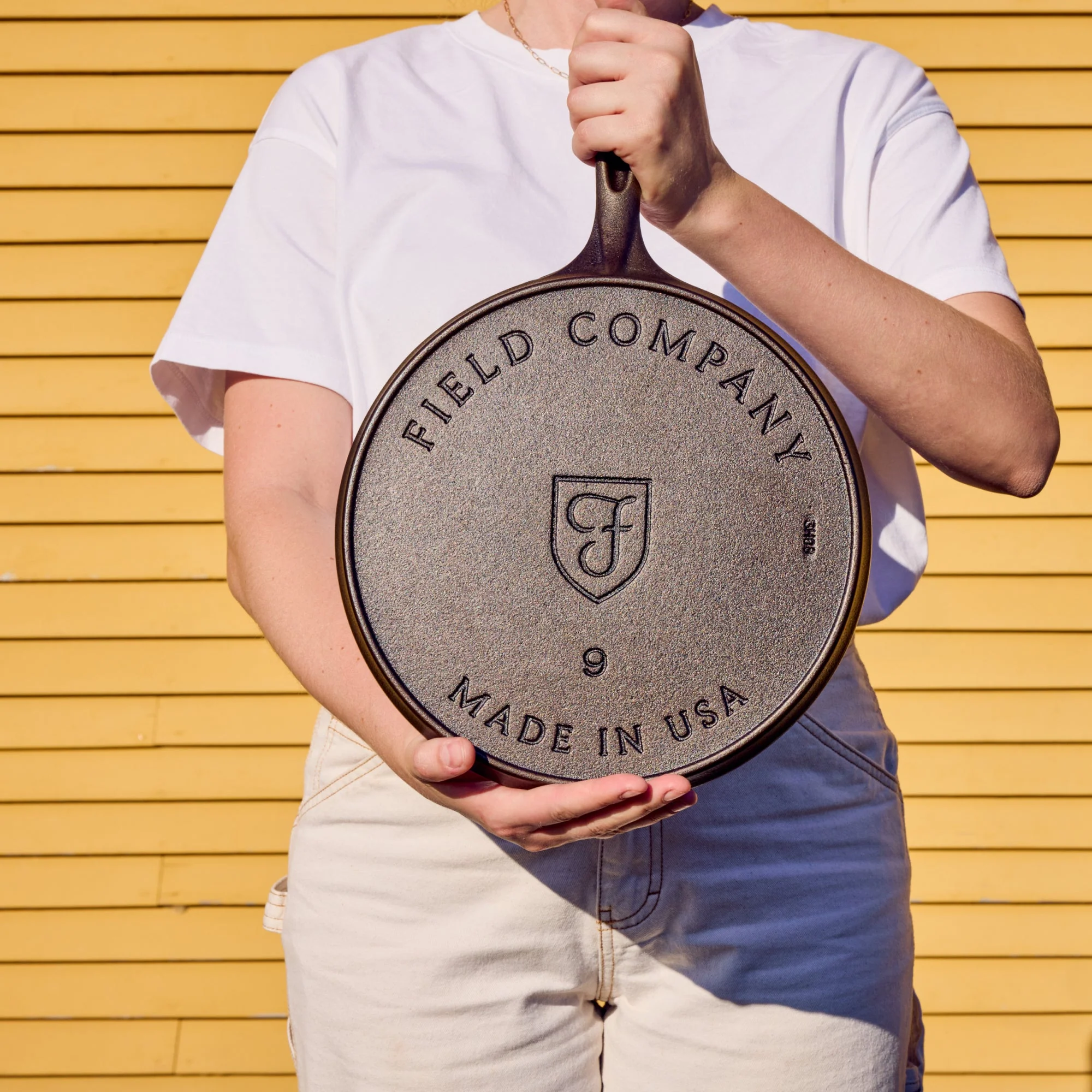 No.9 Round Cast Iron Griddle - Image 2