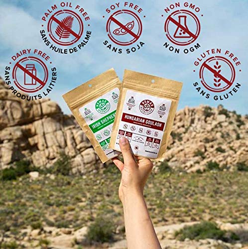 Nomad Nutrition - Indian Red Lentil Stew - Plant-Based Dehydrated Meals - 2 Pack - Image 3
