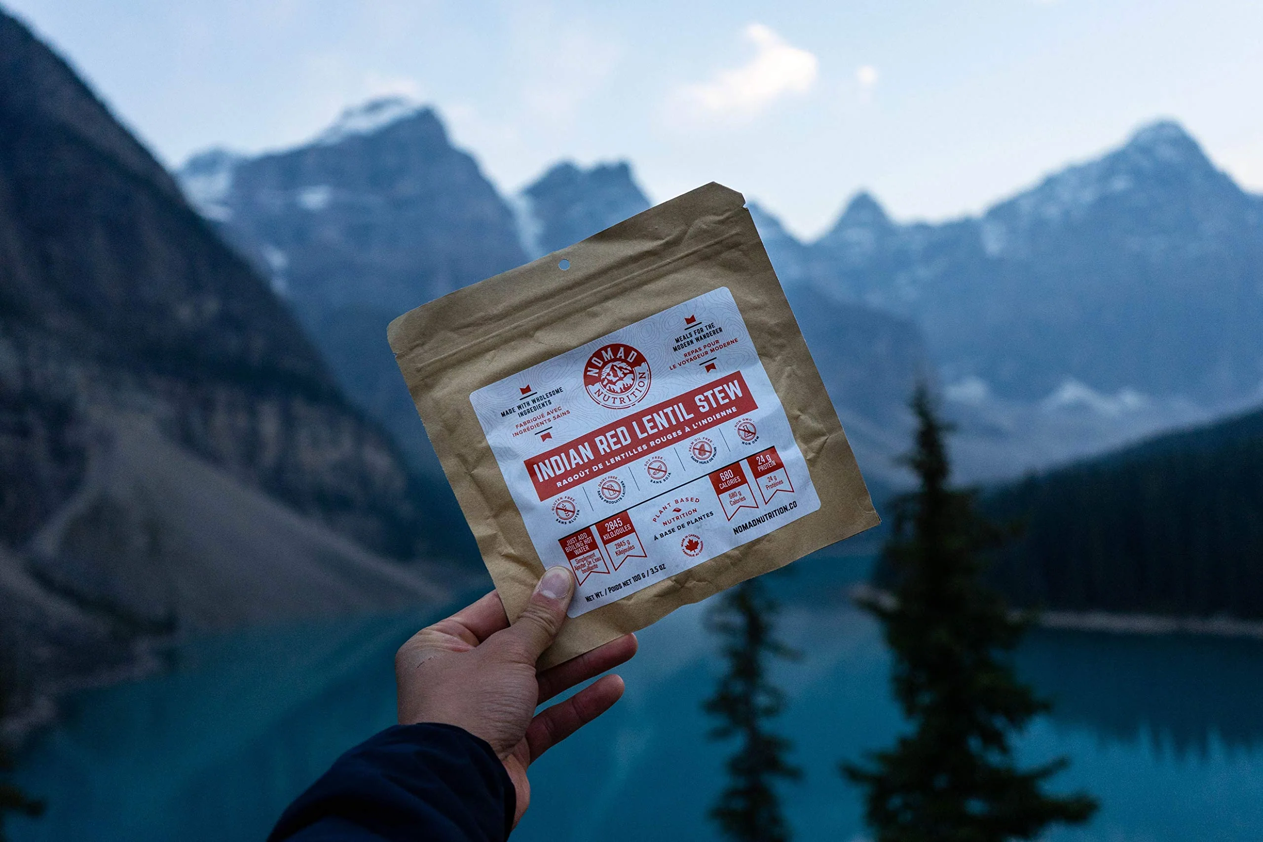 Nomad Nutrition - Indian Red Lentil Stew - Plant-Based Dehydrated Meal - Single Pack - Image 3