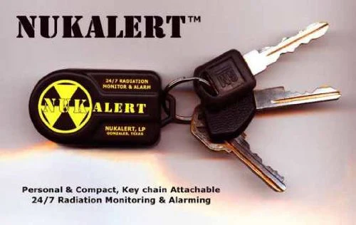 NukAlertTM Nuclear Radiation Detector/Monitor (Keychain Alarm) - Image 4