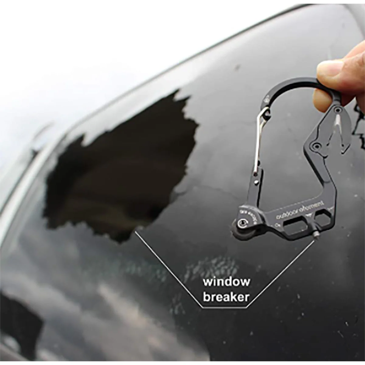 Outdoor Element Fire Escape Multitool Carabiner - Image 5