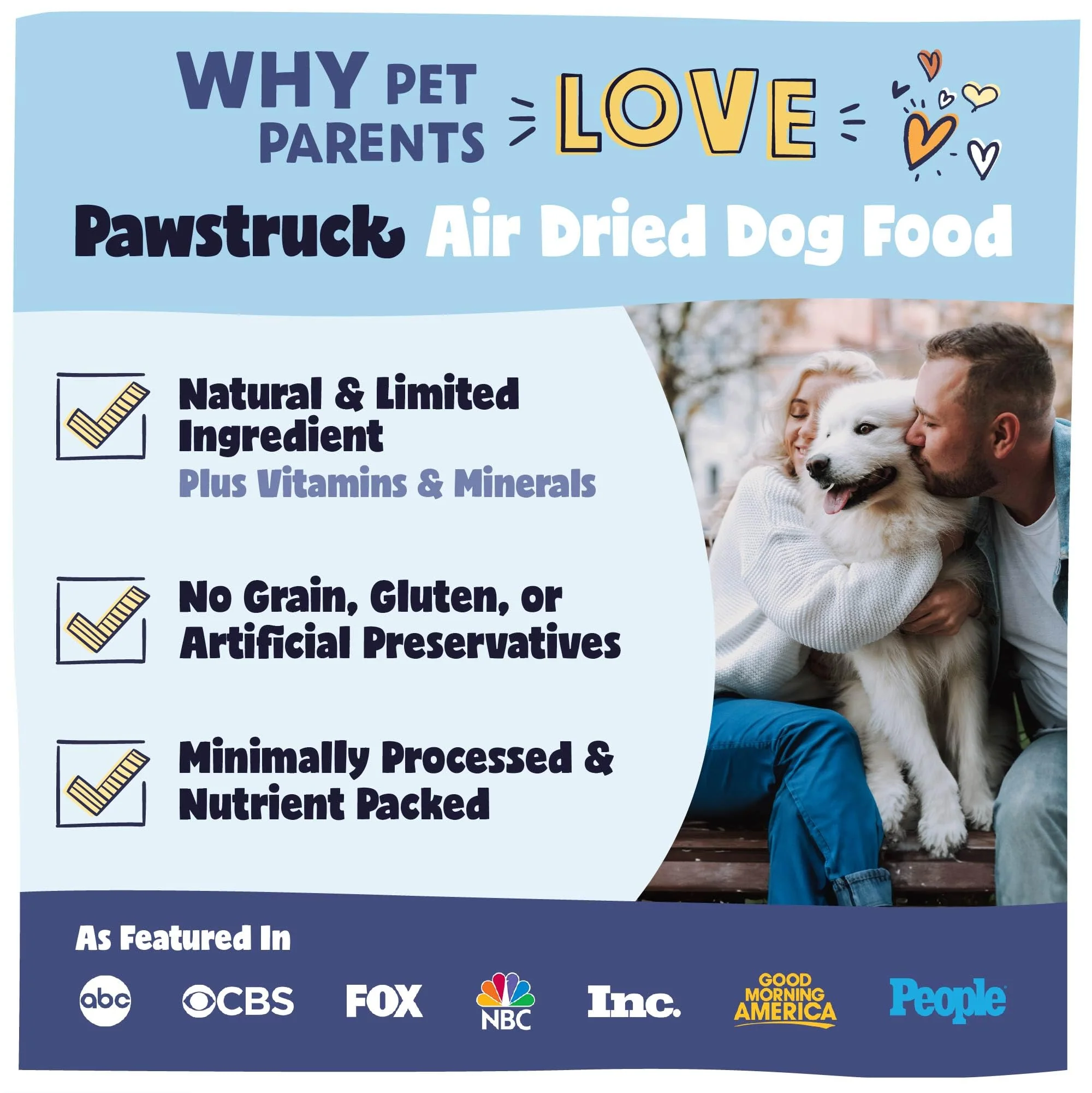 Pawstruck - Air Dried Premium Dog Food with Real Chicken - 2lb Bag - Image 3