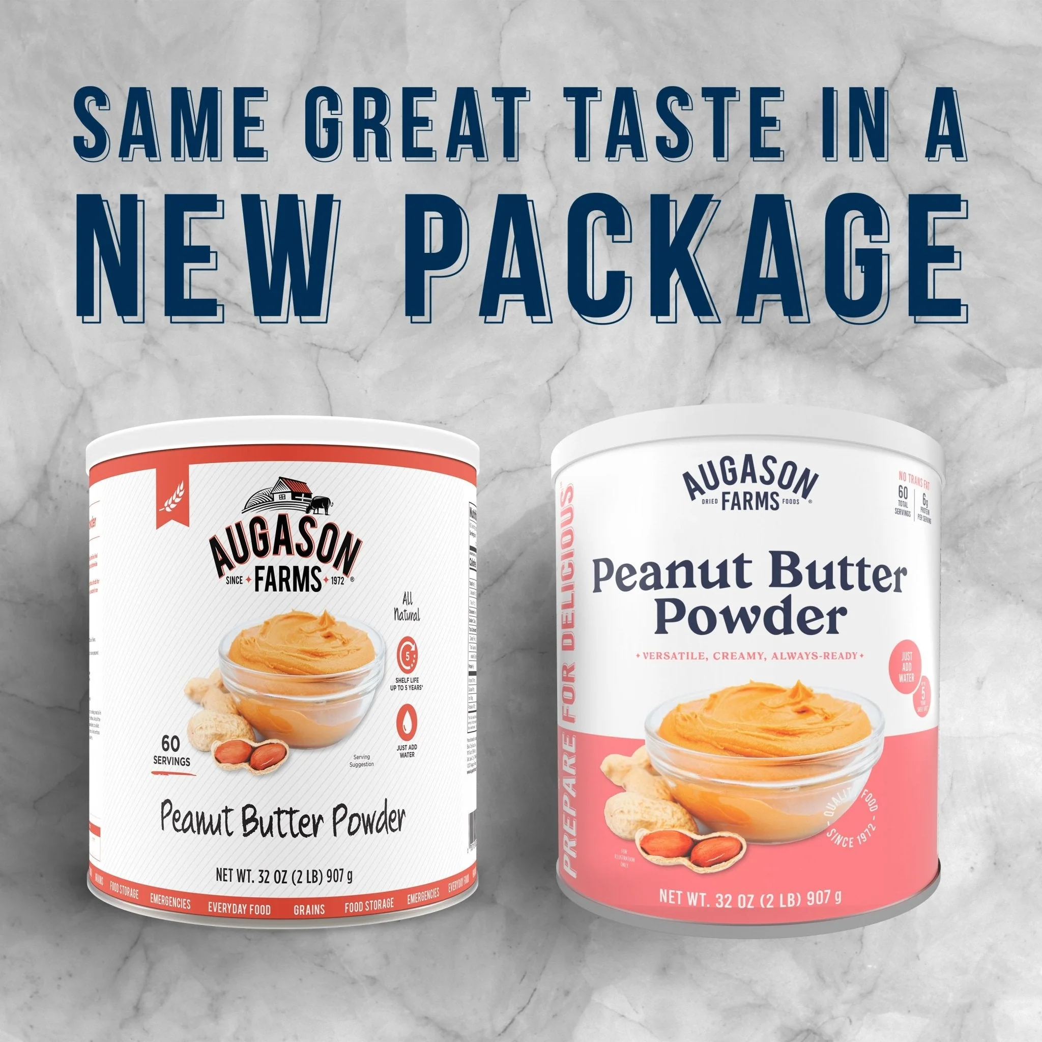 Peanut Butter Powder Can, 60 Servings - Image 4