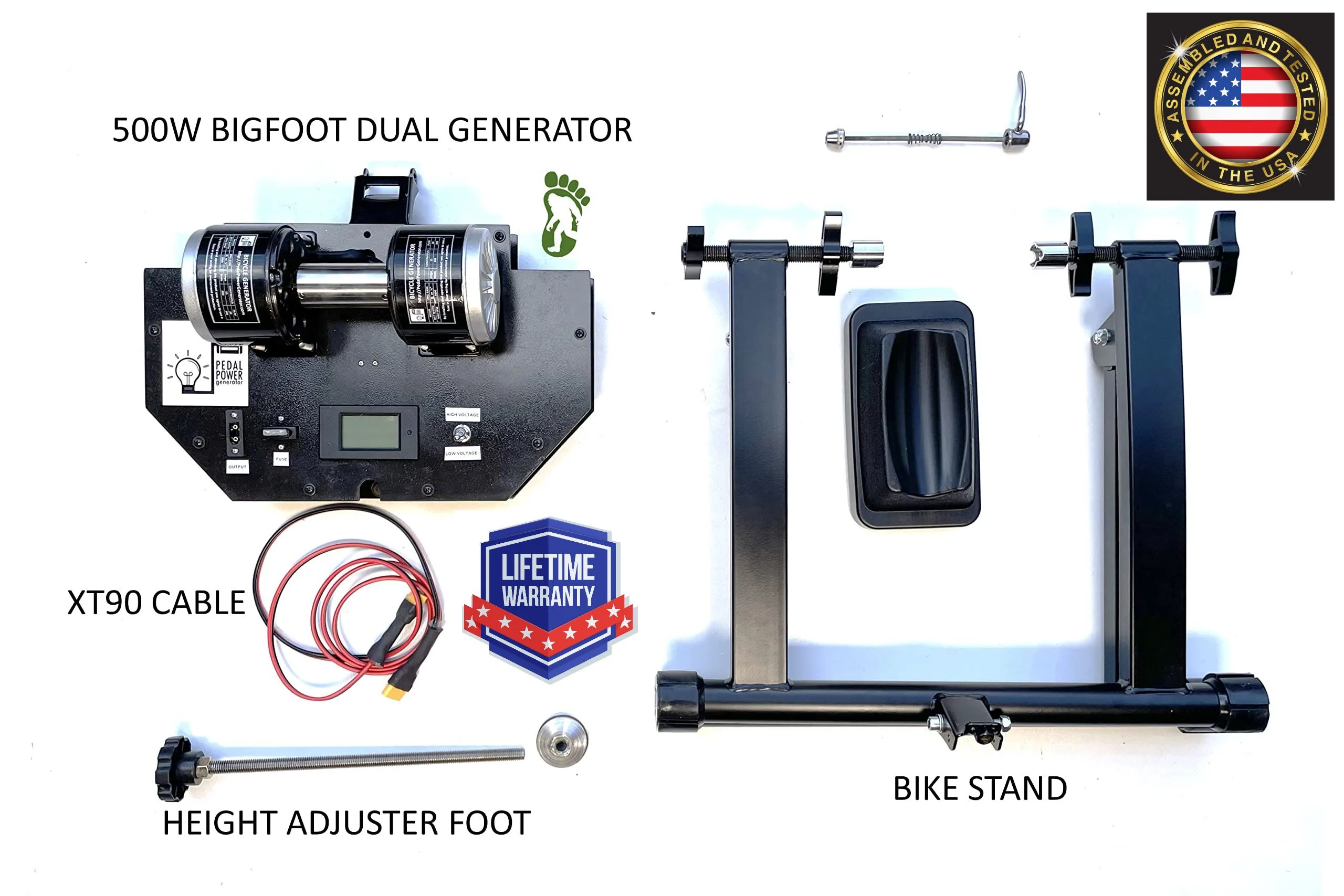 Pedal Power Generator Bigfoot™ Bike Generator Stand - Camo Model - Image 6