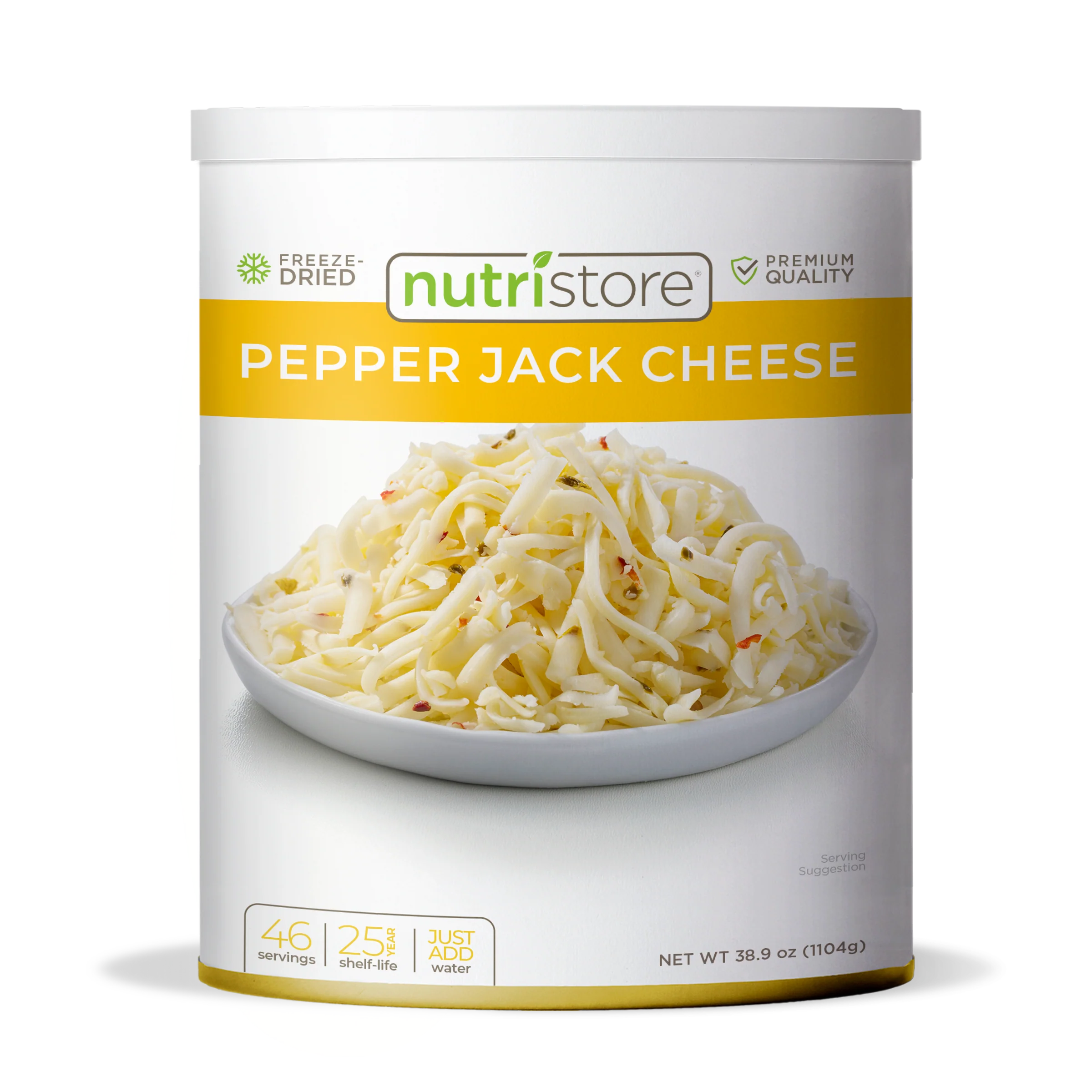 Pepper Jack Cheese Freeze Dried - #10 Can