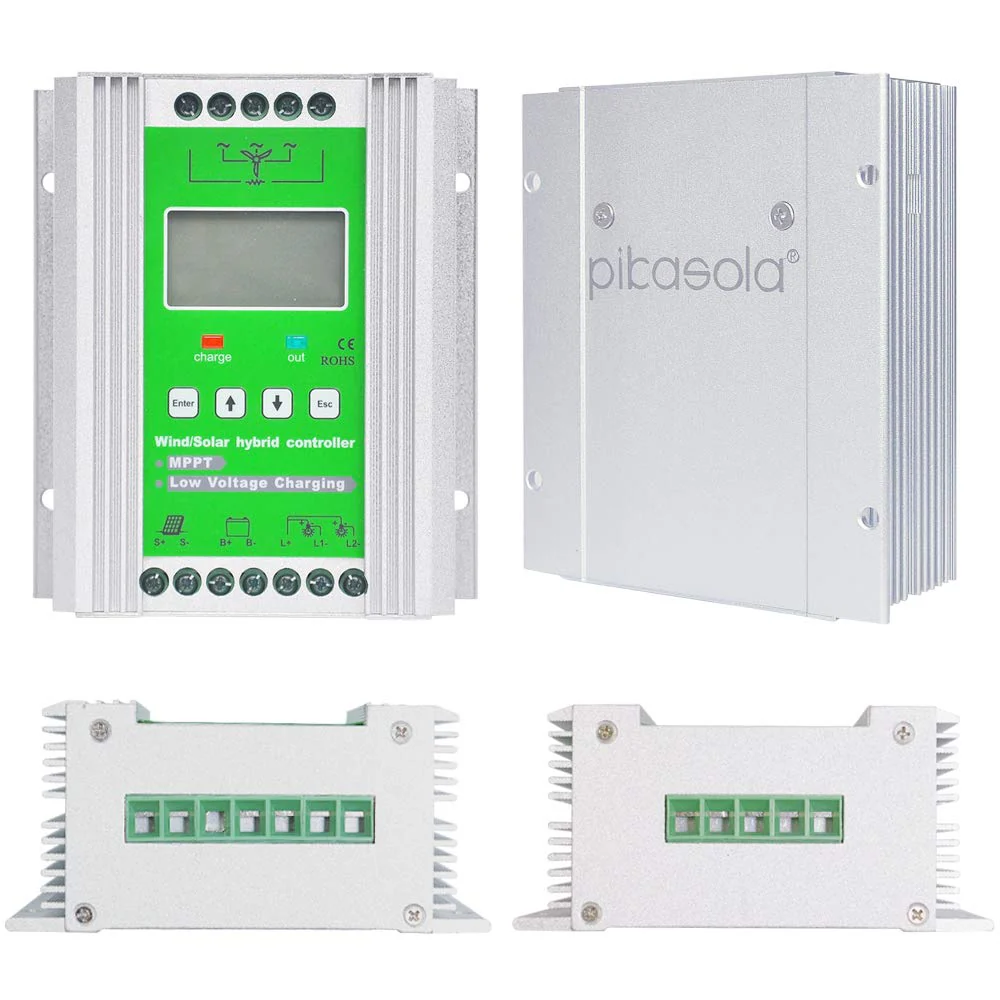 Pikasola - 1400W 12/24v Wind Turbine - Charge Controller - Image 5