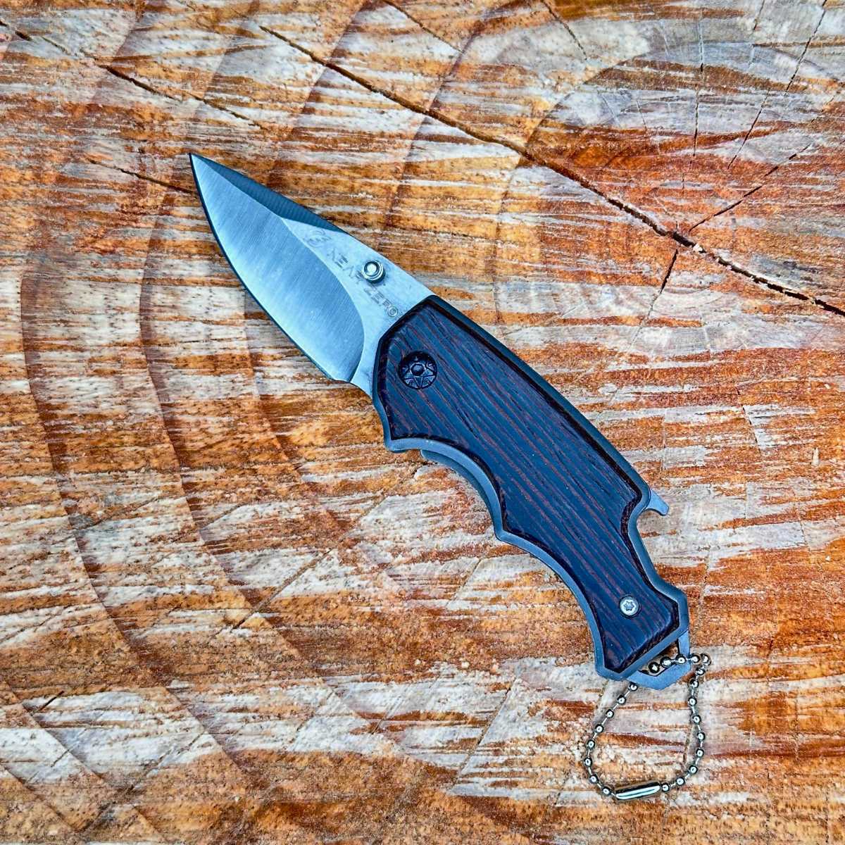 Pocket Knife - Wooden Warrior - Image 2