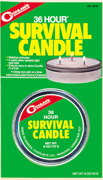 Rainy Day Foods - 36 Hour Survival Candle - Image 2