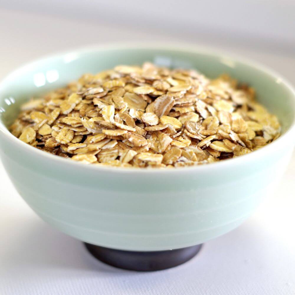 Rainy Day Foods 6 Grain Rolled 48 oz. #10 Can - 24 Servings - Image 2