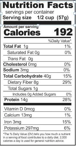 Rainy Day Foods ABC Soup Mix 25 lb. Bag - 199 Servings - Image 3