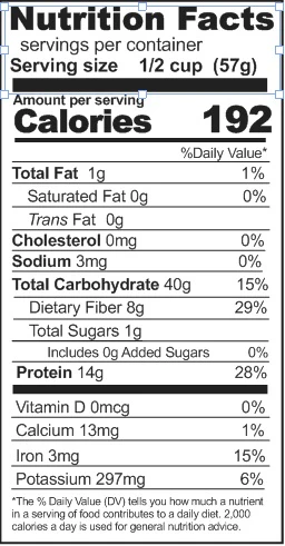 Rainy Day Foods ABC Soup Mix 5 Gallon 35 lb. Super Pail - 278 Servings - Image 4