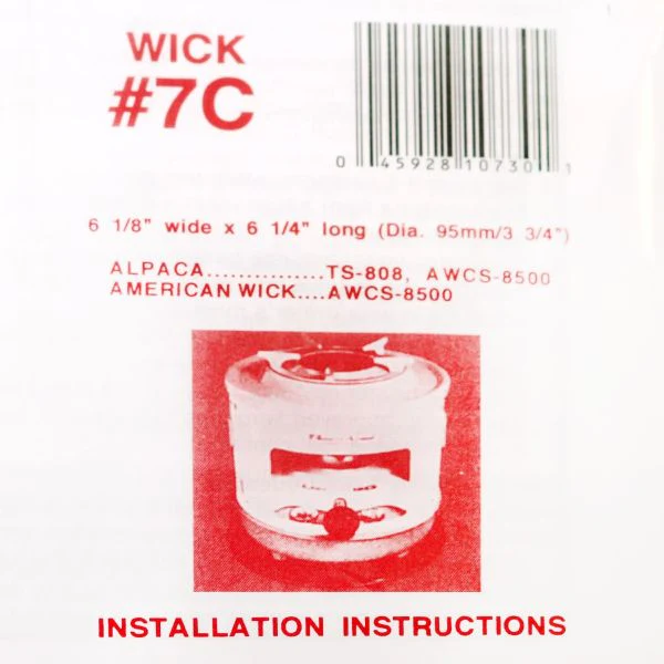 Rainy Day Foods - Alpaca Stove Wick Replacement - 7C - Image 2