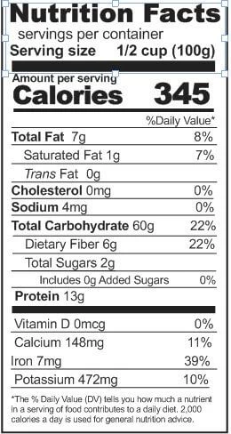 Rainy Day Foods Non-GMO Amaranth Natural 5 Gallon 37 lb. Super Pail - 180 Servings - Image 5