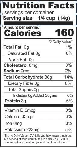Rainy Day Foods Basmati White Rice 84 oz. #10 Can - 53 Servings - Image 4