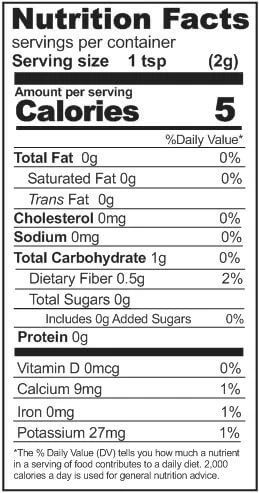 Rainy Day Foods Black Pepper Ground 14 oz. #2.5 Can - 198 Servings - Image 3