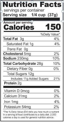 Rainy Day Foods Blueberry Muffin Mix 5 lb. Mylar Bag - 61 Servings - Image 3