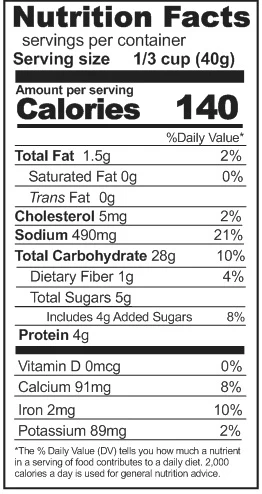 Rainy Day Foods Buttermilk Pancake Mix #10 Cans - 6 Pack - Image 8