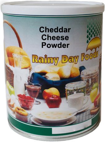 Rainy Day Foods Cheddar Cheese Powder #2.5 cans - 6 Pack - Image 3