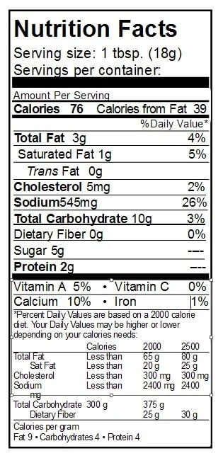 Rainy Day Foods Cheese Blend 16 oz. #2.5 Can - 25 Servings - Image 5